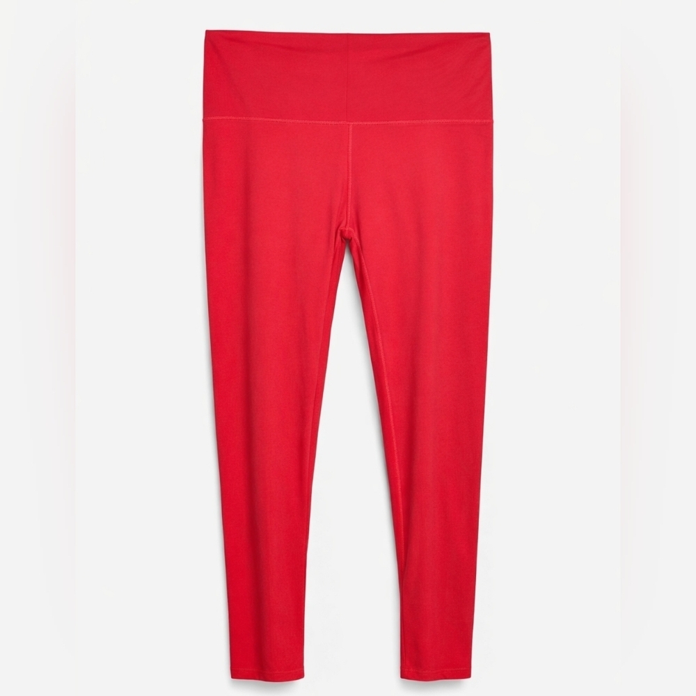 Athleta Elation Ultra High Rise Leggings Red 2X Plus